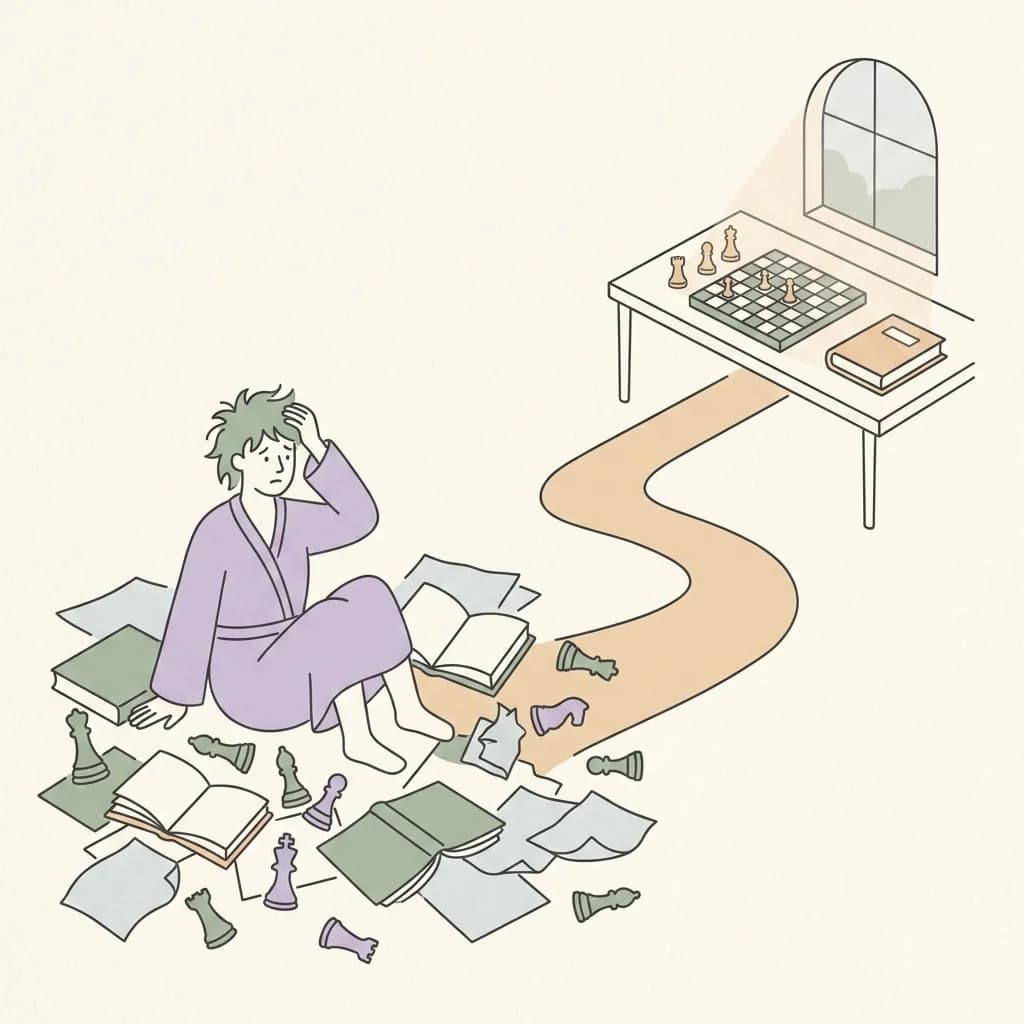 How to Stop Studying Chess Randomly